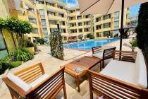 Widok na basen, 2 sypialnie,  kompleks „Sands”, Słoneczny Brzeg ID: 5856 - Фото13