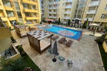 Widok na basen, 2 sypialnie,  kompleks „Sands”, Słoneczny Brzeg ID: 5856 - Фото10