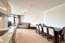 Вид на море и бассейн, новая кухня, 2 спальни, комплекс "Etara 3" ID: 6011 - Фото 11