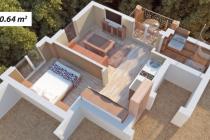 ID1349 Двустаен апартамент в Riviera Garden ID: 486 - Снимка 12