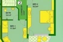 Willa z 2 sypialniami, nadaje się do zamieszkania przez cały rok ID: 5940 - Фото19