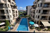 Хубаво студио с пълно обзавеждане и изглед към басейна ID: 4946 - Снимка 1