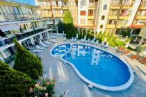 Студия с прямым выходом к бассейну, комплекс "Black Sea View", Равда ID: 6074 - Фото 1