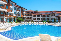 View to the pool! Large apartment in Kosharitsa ID: 4766 - Photo 1