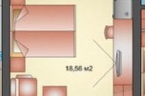 Przytulne studio z widokiem na basen ID: 1991 - Фото9