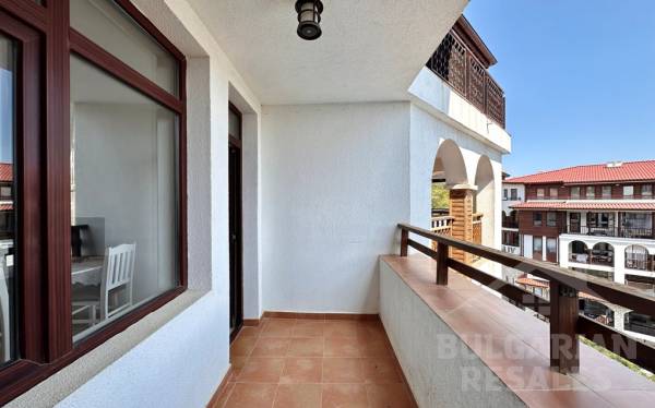 Вид на море и бассейн, новая кухня, 2 спальни, комплекс "Etara 3" ID: 6011 - Фото 15