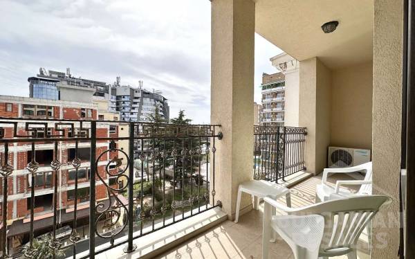 Гледка към морето и басейна, светли стаи, среден етаж, комплекс „Вавилон“ ID: 6017 - Снимка 16