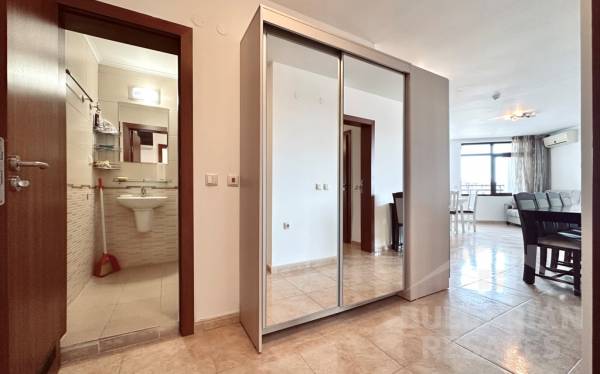 Вид на море и бассейн, новая кухня, 2 спальни, комплекс "Etara 3" ID: 6011 - Фото 22