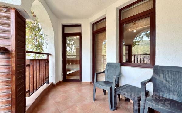 Вид на море и бассейн, новая кухня, 2 спальни, комплекс "Etara 3" ID: 6011 - Фото 30