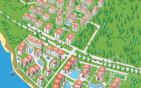 ID128 Студио с изглед към морето в Crown Fort Club ID: 1149 - Снимка 11