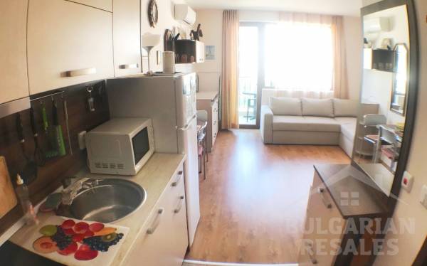 Przytulne studio z widokiem na basen ID: 1991 - Фото3