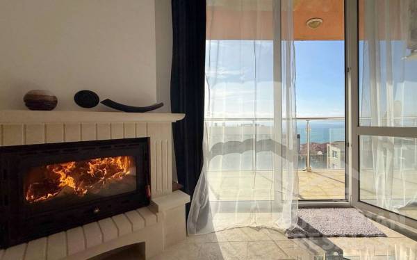 Вид на море! Апартамент с 2 спальнями и камином близко к пляжу, Свети Влас ID: 6082 - Фото 6