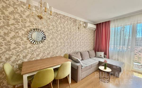 Widok na basen, 1 sypialnia, kompleks z eleganckim terenem „Sweet Homes 6” ID: 6043 - Фото7