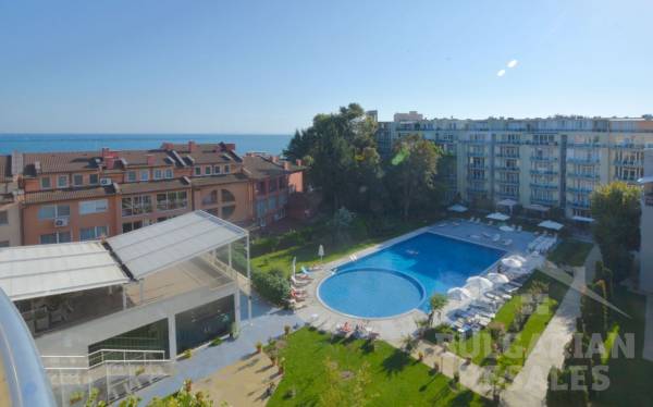 Výhľad na more, moderná rekonštrukcia, 2 spálne, komplex „Oasis“, Ravda ID: 6072 - Фото21