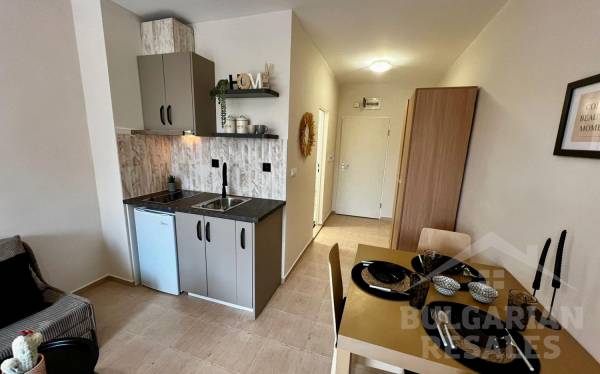 Pierwsza linia! Studio z dobrym umeblowaniem, widok na basen ID: 4157 - Фото4