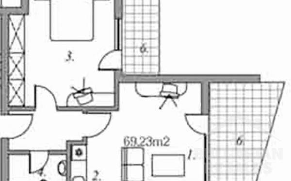 Двухкомнатная квартира в Privilege Fort Beach ID: 1379 - Фото 14