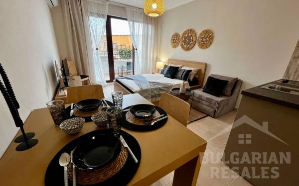 Pierwsza linia! Studio z dobrym umeblowaniem, widok na basen ID: 4157 - Фото3