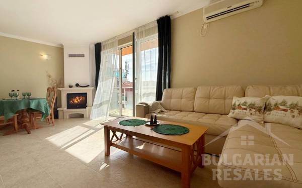 Вид на море! Апартамент с 2 спальнями и камином близко к пляжу, Свети Влас ID: 6082 - Фото 2