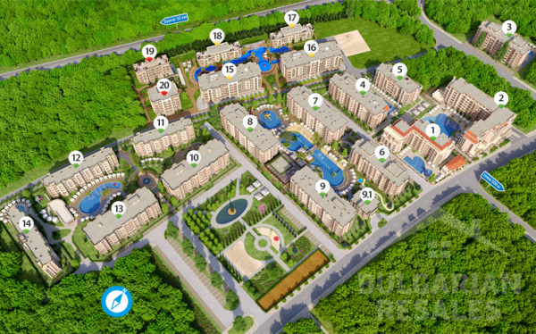 Apartment for sale in the elite complex Cascadas ID: 3081 - Photo 3