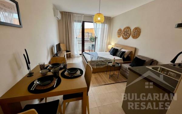 Pierwsza linia! Studio z dobrym umeblowaniem, widok na basen ID: 4157 - Фото2