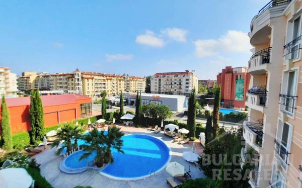 Вид на бассейн! Уютная студия с мебелью в "Aphrodite Palace" ID: 5478 - Фото 11