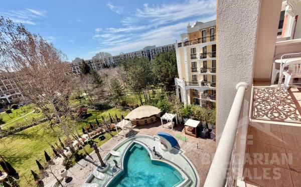 Widok na basen, 1 sypialnia, kompleks z eleganckim terenem „Sweet Homes 6” ID: 6043 - Фото10