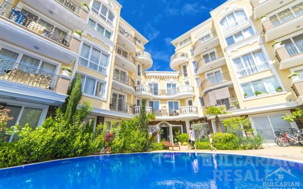 Студия с отдельной кухонной зоной в комплексе "Messembria Palace", Солнечный берег ID: 6083 - Фото 1