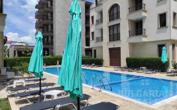 Хубаво студио с пълно обзавеждане и изглед към басейна ID: 4946 - Снимка 6