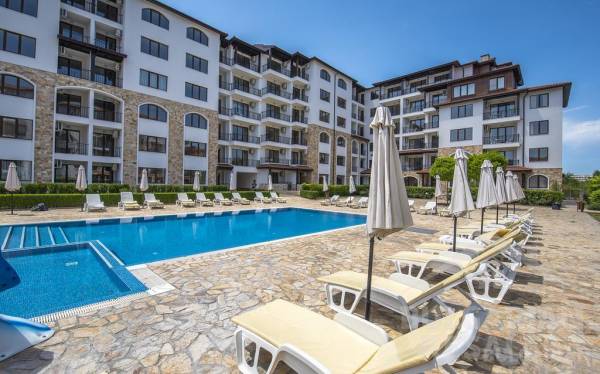 Вид на бассейн! Хорошая квартира в 5 минутах от пляжа ID: 5508 - Фото 21