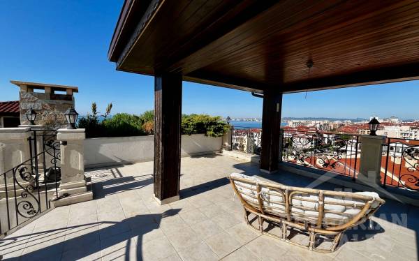 Widok na morze i duży taras! Mieszkanie typu maisonette w kompleksie premium „Artur” ID: 6064 - Фото13