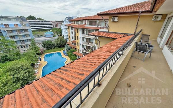 Large terrace, three rooms, pool view, Sunny Beach ID: 6438 - Photo 5