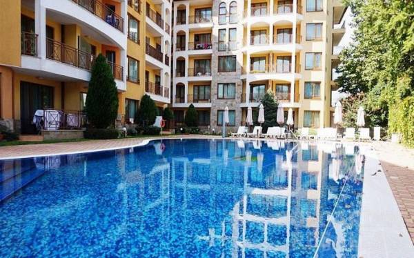 Moderný apartmán s výhľadom na bazén, komplex „Golden Dreams“ ID: 6180 - Фото13
