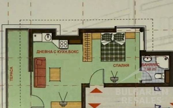 Квартира с видом на море и горы в районе яхт-порта ID: 6305 - Фото 10