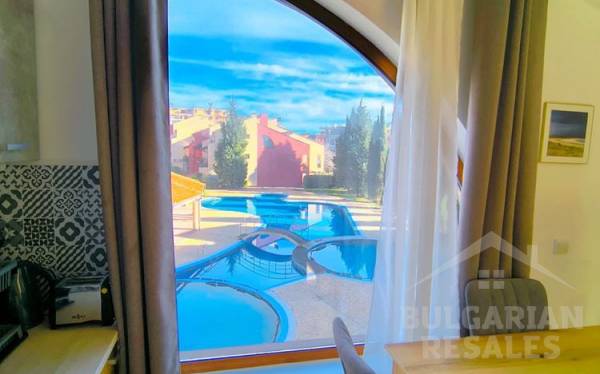 Студио с изглед към басейна, на 3 минути от плажа ID: 5778 - Снимка 4