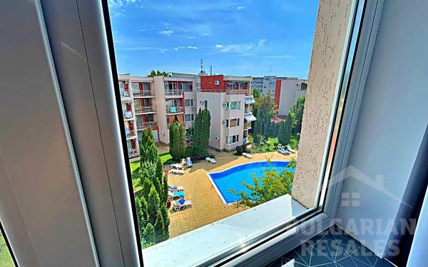 Вид на бассейн! Квартира в популярном комплексе ID: 4601 - Фото 5