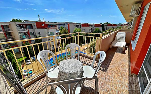 Вид на бассейн! Квартира в популярном комплексе ID: 4601 - Фото 6