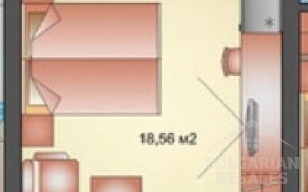 Przytulne studio z widokiem na basen ID: 1991 - Фото9