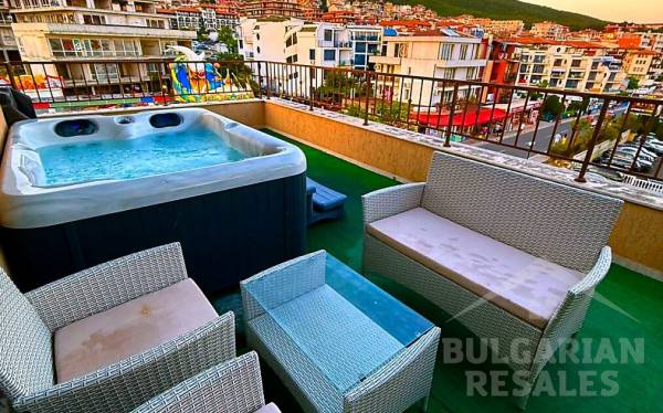 Penthouse z dużym tarasem i widokiem na morze, Sveti Vlas ID: 6361 - Фото5