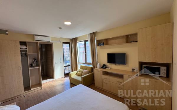 Kawalerka w pierwszej linii brzegowej w Sveti Vlas, prestiżowy kompleks „Premier Fort Beach” ID: 6066 - Фото4