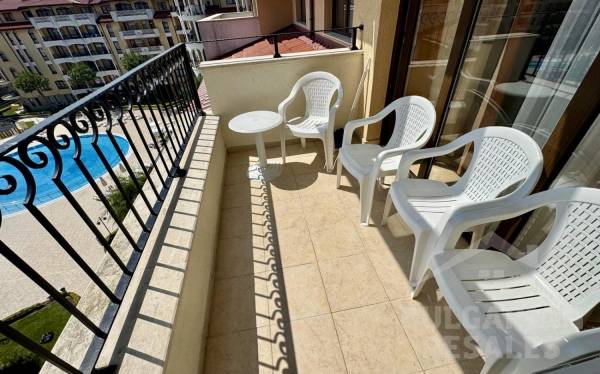 Вид на бассейн и три комнаты - хорошая квартира на курорте ID: 5207 - Фото 8