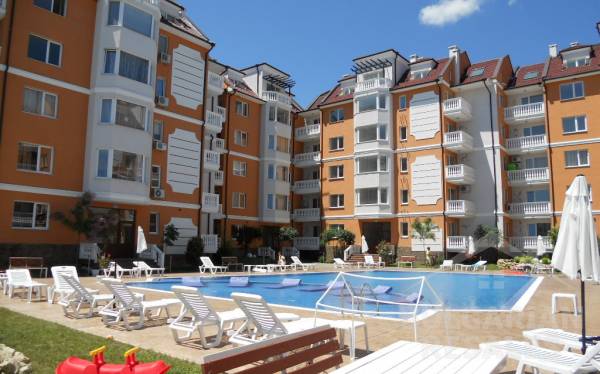 Wyposażone studio z widokiem na basen w „Sea Diamond” ID: 4853 - Фото12