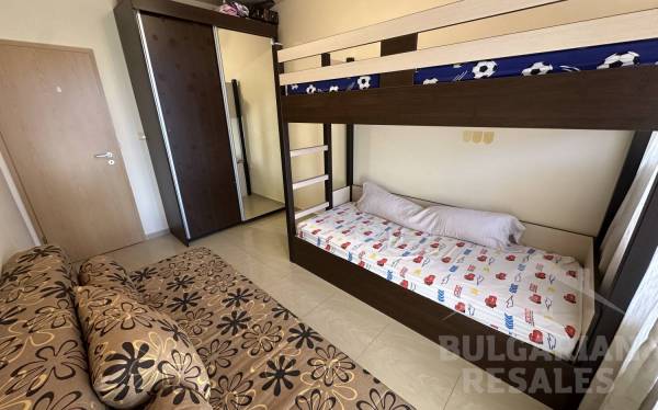 Двухкомнатная квартира на Солнечном берегу, вид на бассейн, средний этаж ID: 5993 - Фото 12