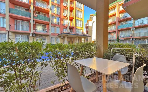 Студия для инвестиции, вид на бассейн, комплекс "Sunny View Central" ID: 6003 - Фото 8