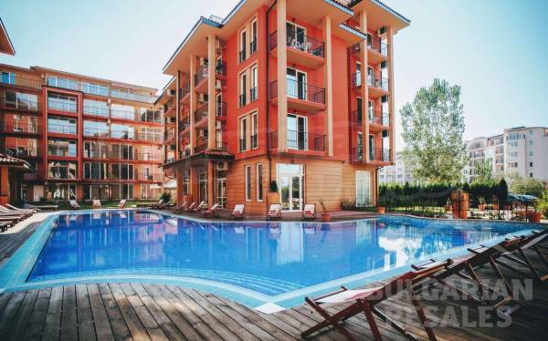 Студия для инвестиции, вид на бассейн, комплекс "Sunny View Central" ID: 6003 - Фото 12