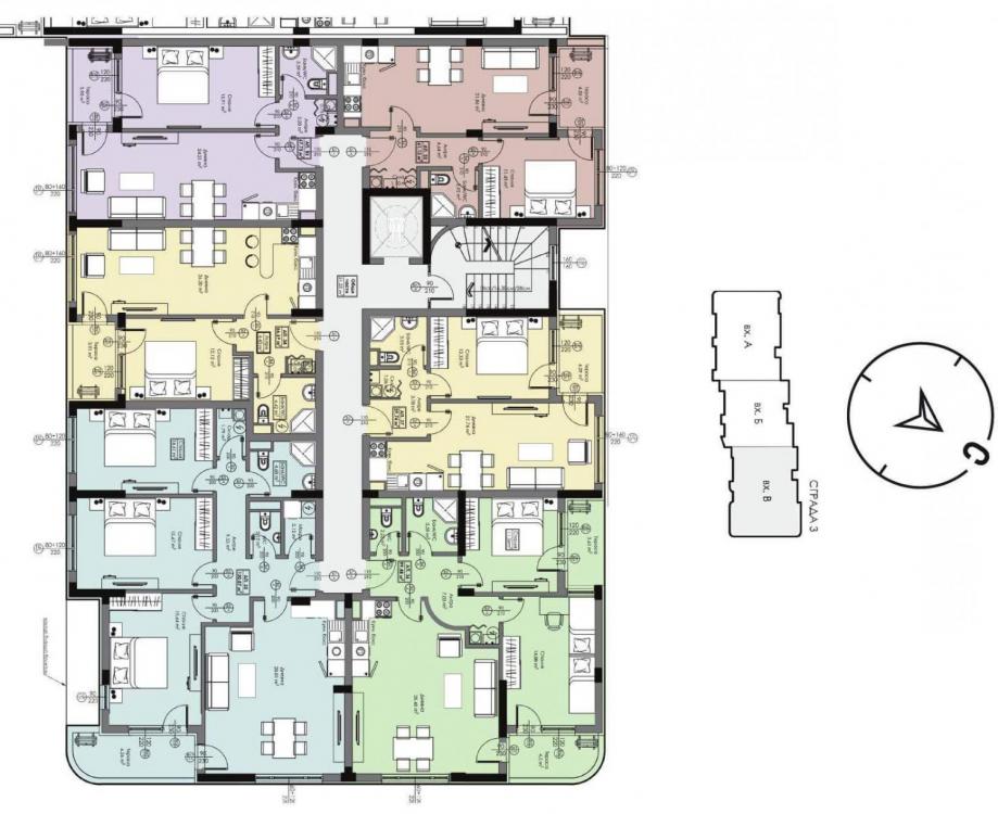 Kúpa novostavby v Burgase - byty v novej štvrti "Madika" ID: 4785 - Фото1
