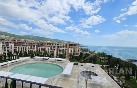 Pohľad priamo na more, prvá línia, 3 spálne, komplex „Prestige Fort Beach“ - Фото10