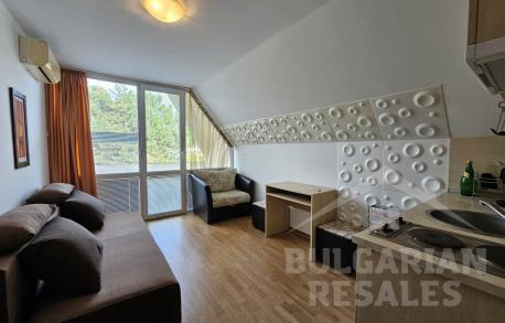 Студио в комплекс „Gerber Residence 1“, изглед към басейна - Снимка 5