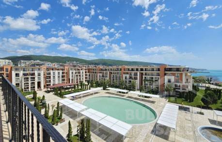 Pohľad priamo na more, prvá línia, 3 spálne, komplex „Prestige Fort Beach“ - Фото3