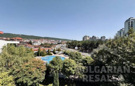 Двуетажен апартамент с изглед към морето и басейна, комплекс „Green Fort“ - Снимка 11