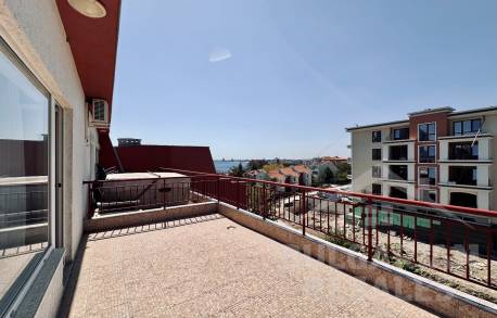 Двуетажен апартамент с изглед към морето и басейна, комплекс „Green Fort“ - Снимка 20